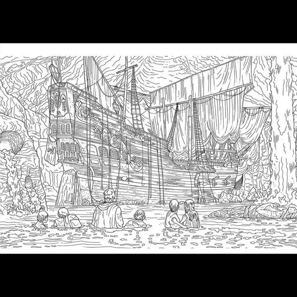 The Goonies: The Official Coloring Book - Picture 6 of 7